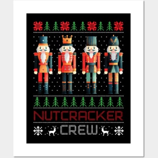 Christmas Nutcracker Team Nutcrackers Posters and Art